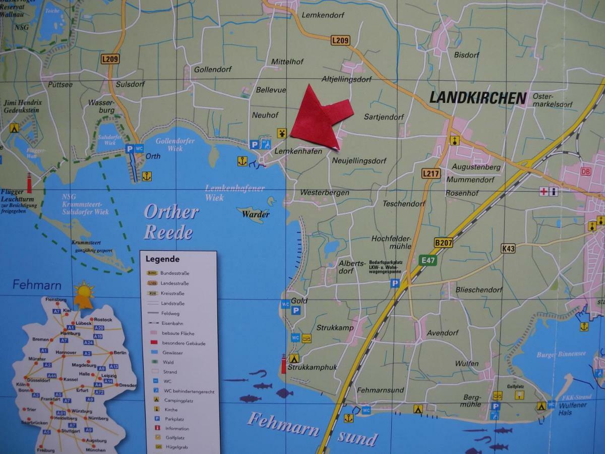 Zur Muehle Lemkenhafen Auf Fehmarn Apartman Kültér fotó